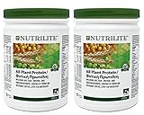 2 x All Plant Protein NUTRILITE™ - pflanzliches Protein aus Soja, Weizen und Erbsen in Pulverform - 2 x 450 g - Amway - (Art.-Nr.: 110415)