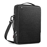 FINPAC Tasche Hülle für 14' MacBook Pro M4 M3 M2 M1 Pro/Max 2024-2021, 13,6' MacBook Air M3 2024/ M2 2022, 13' MacBook Pro/Air M1, 13.5' Surface Laptop/Book, Tragbar Laptoptasche Schultertasche Sleeve