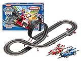 Carrera GO!!! PAW Patrol - Ready Race Rescue Set |2 Slotcars inkl. 2 Handregler mit Turbo-Knopf | Inklusive Chase und Marshall | 4,9 m Streckenlänge mit Looping und Rundenzähler | Maßstab 1:43
