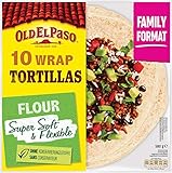 Old El Paso Wrap Tortillas Mexikanische Wraps aus Weizen im Family Format, 580 g