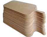 Die Schreiner - Christoph Siegel 20er Set Flammkuchenbrett - formschön & praktisch Größe M