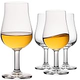 IMPERIAL Nosing Glas 4er Set – Tastingglas für Whisky & Brandy – 120ml Crystalline Glas Whiskeyglas Spülmaschinenfest