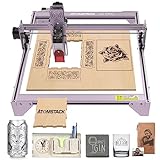 ATOMSTACK A5 Pro Laser Graviermaschine 40W, DIY CNC Lasergravierer Laser Cutter, Augenschutz Fixfokus Laserschneider für Holz Metall DIY handgefertigt, große Gravurfläche 410x400mm