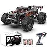 dexinco Ferngesteuertes Auto, 1:16 RC Auto, 40 km/h Hochgeschwindigkeits Ferngesteuerter Monster-Truck, 4WD All Terrain Wasserdicht RTR RC Buggy, RC Crawler mit 2 Akku, Geländegängig Spielzeug LKW