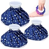 Kühlbeutel, Wärmebeutel Kühlbeutel & Wärmflasche Set, Eisbeutel für Verletzungen, Kühlbeutel Set Wiederverwendbar, Wärme- und Kältetherapie und Schmerzlinderung (6'/9'/11') - 3 PCS Color 1