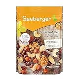 Seeberger Studentenfutter 5er Pack: Klassische Nuss-Frucht-Mischung aus Haselnusskernen, Mandeln, Walnüssen & Cashewkernen, mit Rosinen - reich an Vitamin E, vegan (5 x 150 g)