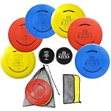 RAYNA GAMES 6 Stück Disc Golf Scheiben Set, Professional Disc Golf Set,Reguläre Größe Discgolf Scheibe für Erwachsene,Putter Midrange Driver Disc Perfect Outdoor Spiele