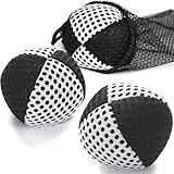 oazoxcx Jonglierbälle für Anfänger und Profis，2 Schichten Netz und Tragetasche, Jonglierbälle 3er Set, 62mm jonglierbälle Kinder