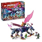 LEGO NINJAGO Rontu der Meisterdrache -Bewegliche Drachen-Figur mit Shootern - 4 Minifiguren, inkl. Lloyd, Sora & Wyldfyre - Ninja-Spielzeug für Kinder - Geschenk für Jungen ab 7 Jahren - 71842