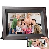 KODAK 10,1 Zoll WiFi Digitaler Bilderrahmen, 1280x800 HD IPS Touchscreen Smarter Bilderrahmen WLAN, 32GB Speicher, Automatische Rotation, Wandmontagefähig, Teilen Sie Fotos sofort von überall aus