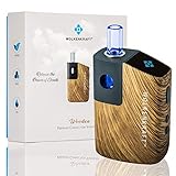 WOLKENKRAFT FX MINI Premium Vaporizer für Kräuter & Extrakte | 100% Konvektion | Titankammer | Hochwertig & effizient *Holzoptik*