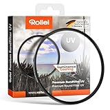 Rollei Premium Rundfilter UV 95 mm - UV Filter und Schutzfilter mit Aluminium-Ring mit spezieller Beschichtung - Größe: 95 mm