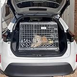 PET WORLD | Toyota Yaris Cross Excel Premium Faltbare Auto-Hundebox | Leichter verzinkter Stahl, Schiebetür, einfache Montage, Notausfluchtluke | inklusive Komfortmatte