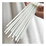 Glasfaser, Glasfaserstäbe 10er Pack Weiß 0,8-10mm x 500mm(10pcs 8.0x500mm)
