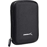 SABRENT Tasche für Externe Festplatten, Hochwertig Festplattentasche extern 2,5 HDD/SSD, Eva Stabile Tragetasche, Hart Reise Tragen Etui Case für Power Bank, USB Stick, USB Kabel Ladegerät, und mehr