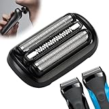 Scherkopf Kompatibel für Braun Series 5 (53B), Rasierkopf für Braun S5, S6, Einfach Auszutauschen und Reinige, 53B Ersatzkopf für Braun Series 5 Rasierer Zubehör 5018S 5020S 5035s 5049s