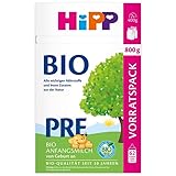 HiPP Bio Milchnahrung Pre Bio, 800g, 4er Pack (4x800g)