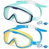 WaterSpace Taucherbrille Kinder Schwimmbrille Kind Mädchen Junior Jugend Jugendliche 14 13 12 11 10 9 8 7 6 5 4 3 Jahre Swimming Goggles Schwimmbrillen Schwimmmaske Antibeschlag