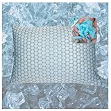 Arctic Polaris Kühlendes Kopfkissen mit Verstellbarem Memory-Schaum | Cooling-Gel-Füllung | Ergonomische Schlafunterstützung | Bambus & Polyester Bezug | Oeko-TEX® Zertifiziert | 47x67 cm