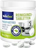 Reinigungstabletten für Kaffeevollautomaten ohne Phosphate - 45 Stück kompatibel mit Delonghi, Siemens, Philips uvm.