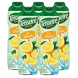 Teisseire Getränke-Sirup Lemon/Zitrone 600ml - Sirup der genauso schmeckt wie die Frucht (5er Pack)