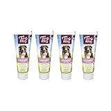 Tubi dog Delikatess Leberwurst aus der Tube für Hunde | 4er Pack | 4 x 75 g | Praktische Soft-Touch-Tube | Zuckerfreie fettreduzierte Snackpaste ohne Konservierungsstoffe