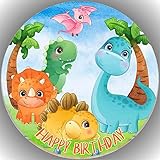 Fondant Tortenaufleger Tortenbild Geburtstag Dinosaurier K17