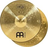 Meinl Cymbals HCS Hihat — 14 Zoll (Video) Schlagzeug Becken – Paar – (35,56cm) Messing, Traditionelles Finish (HCS14H)
