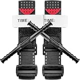 Tourniquet Taktische Ausrüstung Notfall Outdoor Tourniquet für Einhandbedienung des hämostatischen Verbandes,Wandern Bergsteigen Sport Camping,2 Stück (95cm-Schwarz)