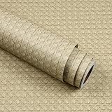 Stickyart Beige Komposit-Strukturtapete Moderne Design Optik Tapete Struktur Premium 30x400 cm