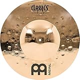 Meinl Cymbals Classics Custom Extreme Metal Big Bell Ride — 18 Zoll (Video) Schlagzeug Becken (45,72cm) B12 Bronze, Brilliantes Finish (CC18EMBBR-B)