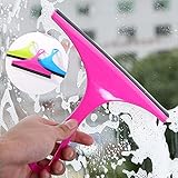 Geschirrbürste mit robusten Borsten Rakel Reiniger Rostfrei Handwischer Reinigungswerkzeuge Mit Aufhängeloch Für Duschtüren Dusche Reinigung (Green, One Size)