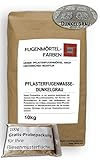 Pflasterfugenmörtel | DUNKELGRAU | 10kg | Produziert nach historischer Rezeptur auf Trasszementbasis | Kein Unkraut mehr in den Fugen