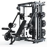 ATLETICA KSK Combat Set | Multipresse | 180kg Steckgewichte | Smith Machine | hohe Rahmenstabilität Variants KSK + Jammer Arms + B2-LegMaster Bench