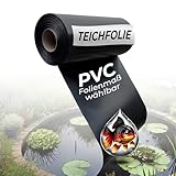 Black Forest Pond Shop TEICHFOLIE 1mm | Teichfolie 2 x 6 m für Ihr Teich, Gartenteich, Schwimmteich auch Ideal für Ihr Hochbeet im Garten - Made in Germany 6m x 2m