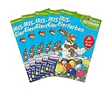 Heitmann Eierfarben 4102AMZ - Iris Eierfarben zum Kochen, 5er Set