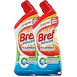 WC Bref Power Kraftpaket Gel 1L, 2er Pack (2 x 750 ml)