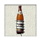 5er Set - Bellissa Bierflaschen-halter – innovativer Getränkehalter Ständer - Halterung für die Bier-Flasche