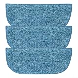 Gdfnmogo Ersatz-Mikrofaser-Mopp-Pads für SteamPlus FC7020/01, wiederverwendbare Reinigungstücher mit Scheuerstreifen, dicke, hochpassende, waschbare Pads
