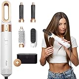 Dryze airstyler 5 in 1, lockenstab, haartrockner, warmluftbürste, föhnbürste, föhn… (- Inklusive Lederbox)