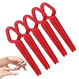 Nagellack-Schutz Für Finger - Hautschutz-Clip Für Nägel 5er Set,3D-Druck Wiederverwendbar Auslaufsicher Maniküre-Clip Für Zuhause Reise Alltag