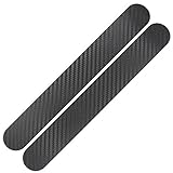 Fahrrad Kettenstreben Schutz Aufkleber Folie Lackschutz von Finest-Folia (K098 Carbon Schwarz)