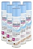 Impresan Hygiene-Spray Aerosol - Desinfektionsspray für Oberflächen und Textilien - 400 ml - enthält 84% Vol. Ethanol, 6er Pack im praktischen Vorteilspack