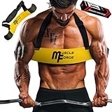 MuscleForge Bizeps-Trainer Arm Blaster, Bizeps Isolator für eine optimale Isolierung der Bizeps und Armmuskeln, Bizeps Blaster für Bodybuilding & Kraftsport