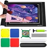 VFANDV Puzzle Matte, Puzzlematte 1000 1500 2000 3000 Teile Puzzle Teppich Puzzle Rollmatte - Tragbare Puzzlematte Puzzle Roll Storage Mat, 100 * 140CM (Schwarz)