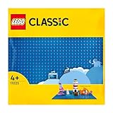 LEGO 11025 Classic Blaue Bauplatte, quadratische Grundplatte mit 32x32 Noppen als Basis für Konstruktionen und für weitere Sets, Konstruktionsspielzeug für Kinder