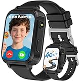 clleylise Smartwatch Kinder, Kinder Smartwatch mit GPS, Telefon, Videoanruf, Voice Chat, SOS, Schulmodus, Schrittzähler, Wecker, Kinderuhr für Mädchen und Jungen 5-18 Jahren