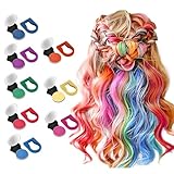 8 Stück Haarkreide für Kinder Haarfarbe Auswaschbar Temporäre Haarfärbung Unterstützt das Mischen und Anpassen Mehrerer Farben Geeignet für Hochzeiten Karneval
