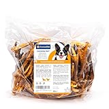 ANNONPET® Hühnerfüße Hähnchen getrocknet Hundesnack Ideal als Leckerli und zum Trainieren Kauen für Hunde Trockenfleisch MAXI FORMAT 500 Gramm