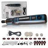 Pixelure Akku Multifunktionswerkzeug Rotationswerkzeuge Multifunktionswerkzeuge Polierwerkzeug, Gravierstift Kabellos Gravur Werkzeug Kit für Polieren/Bohren/Fräsen/Gravieren/Schleifen/Reinigen